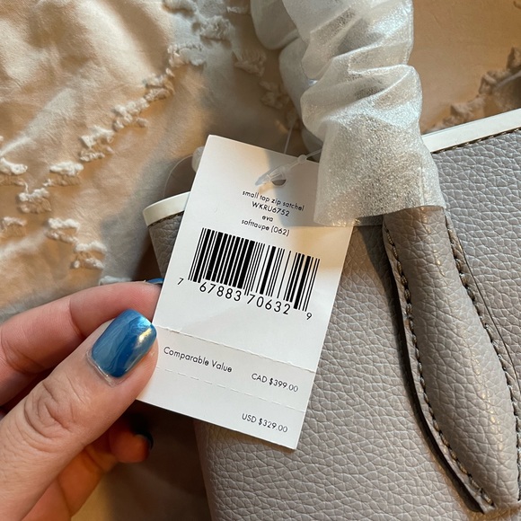 Kate Spade gray tote - Picture 3 of 5